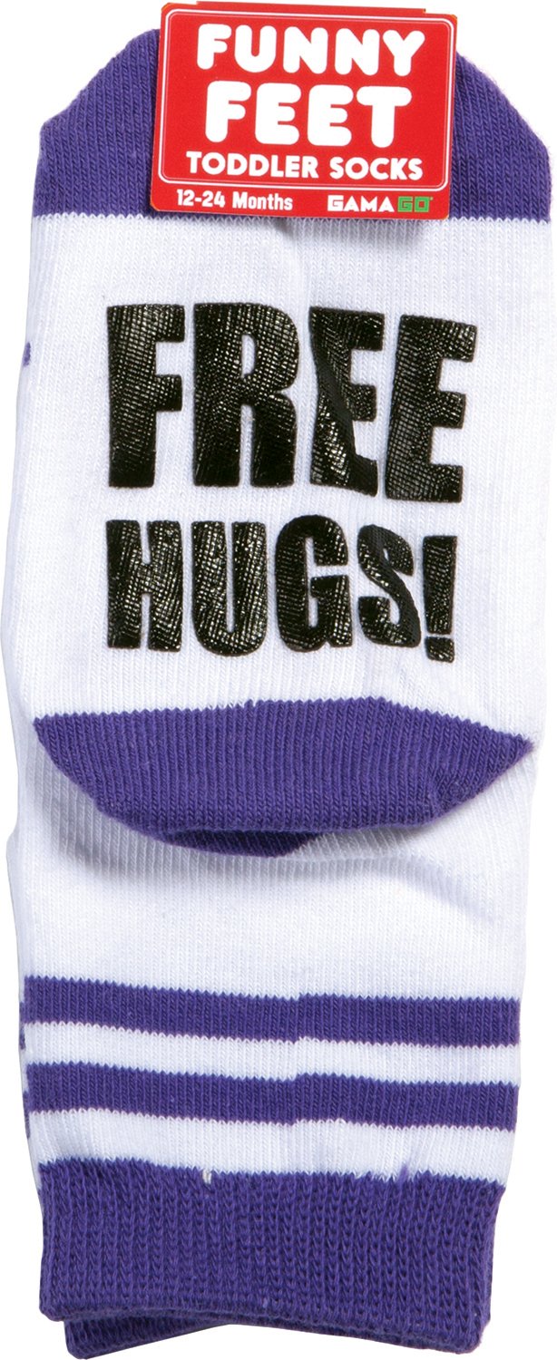 Gamago Toddler Socks, Free Hugs