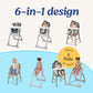 Graco Duodiner Dlx Highchair, 6 Stages Of Use - Infant To Baby High Chair, Infant To Toddler Booster Seat, Youth Stool, 5 Adjust