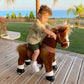 PonyCycle Ride on Horse Pony Kids Ride on Toys Classic Model U (with Brake/ 36 Height/Size 4 for Age 4-8) Riding Horse Walking H