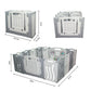 Baby Playpen Kids Activity Centre Safety Play Yard Home Indoor Outdoor New Pen (14 Panels Ocean White)