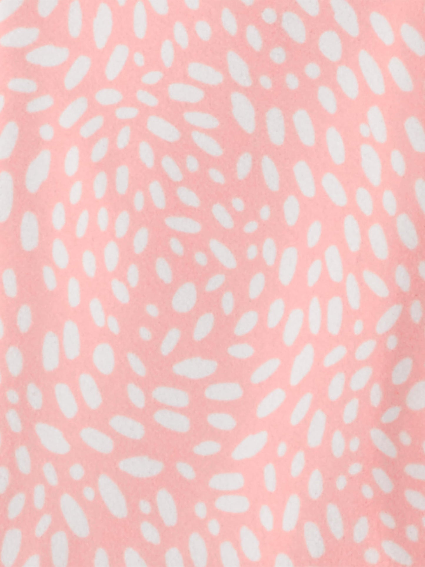 Simple Joys By Carter'S Girls' 2-Piece Coat Style Pajama Set, Pink White Dots, 3T