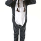 Atoz Onesie For Kids, Animal Pajamas Halloween Cosplay Costume For Girls Boys, Wolf 4-5T