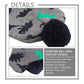 Jangannsa Knitted Baby Hat Scarf Set Winter Warm Boys Girls Beanie Fleece Lining Toddler Kids Hats With Pompom (Gray Dinosaur Ha
