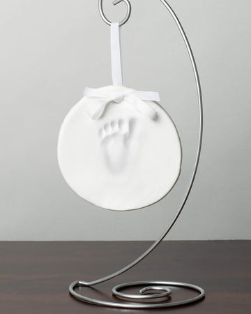 Little Pear Hanging Baby'S Print Keepsake Ornament, Nursery D  Cor, Creative Baby Gift, Addition To Baby Registry, Holiday Stock