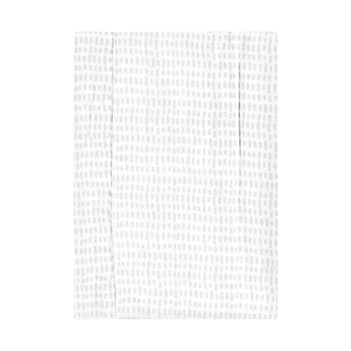 Hudson Baby Unisex Baby Cotton Flannel Burp Cloths 4-Pack, Boy Safari World, One Size