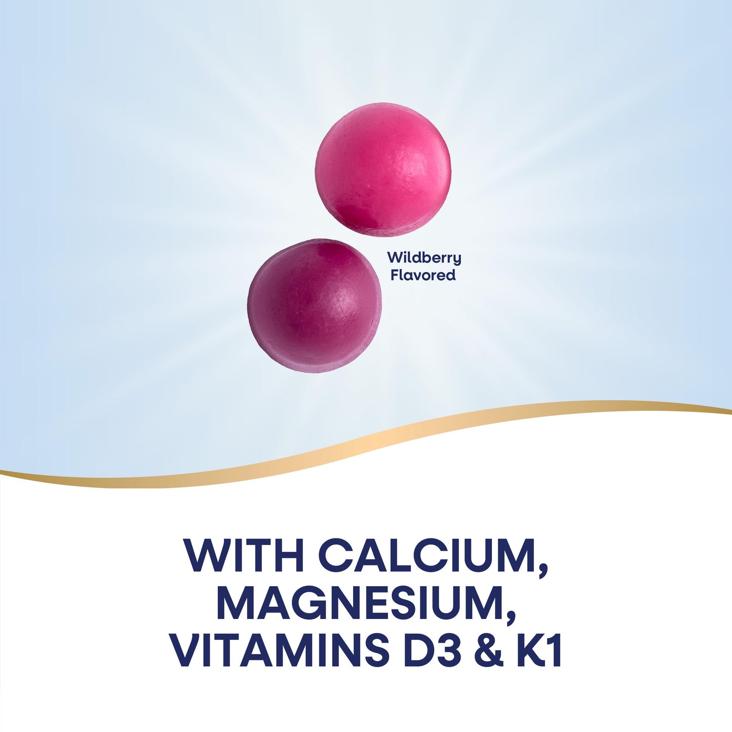 Nature'S Way Kids Growing Bones & Muscles Gummies, Supports Healthy Bones & Muscles*, Calcium, Magnesium, Vitamins D3 & K1, Ages