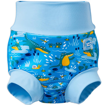 Splash About Happy Nappy Reusable Swim Diaper, Crocodile Swamp, 12-24 Months