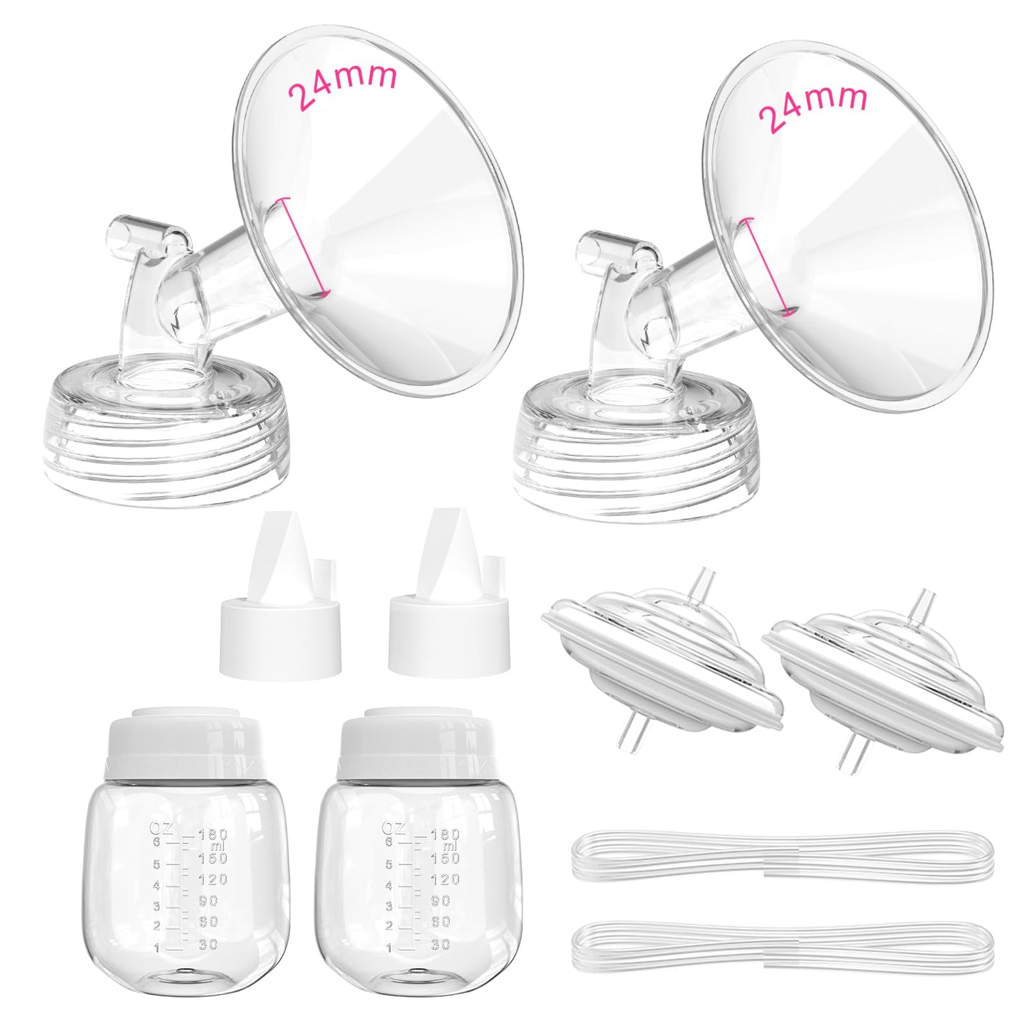 Breast Pump Parts for Spectra S1/S2/9 Plus/Synergy Gold, Not Original Accessories, 21mm Set Spectra Replacements Pump Parts Incl