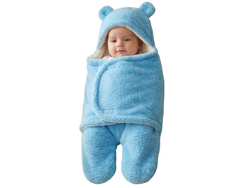 Aakriti Ultra Super Soft Baby Blanket for Newborn||Ac Room Blanket for Summer||Infants Winter Swaddler||All Season Hooded Blanke