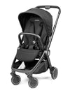 Peg Perego City Loop Seat & Frame Combo -True Black | Compact Travel System from Infant to Toddler | Air Travel Friendly | Compa