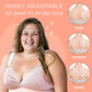 The Dairy Fairy Rose Pumping Bra Hands Free Nursing Bras For Breastfeeding, Soft Breast Feeding Bras For Women Of All Body Types