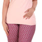 MUKHAKSH (Pack of 1 Sets = 1 Tops + 1 Capris Girls Printed Exxport Night Suit Tops + Capris 3/4, Print May Varyvery Comfortale M