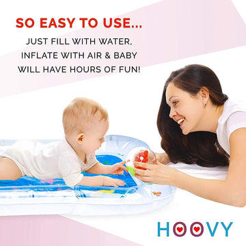 Tummy Time Water Mat Baby Water Play Mat, Fill N Fun Water Play Mat For Children And Infants, Fun Colorful, Play Mat Baby