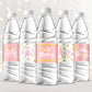 80 Pieces Baby Shower Water Bottle Labels Shower Water Bottle Stickers Wrappers Waterproof Baby Shower Labels For Baby Shower Pa