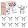 Nursi Luna Flange Inserts 8Pcs 13Mm For 24Mm Flange/Shield Of Most Pumps, Flange Sizing Kit Silicone Flange Insert, Breastfeedin