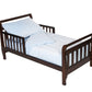 TL Care Minky Dot Chenille 4 Piece Toddler Bedding Set, Blue, for Boys and Girls