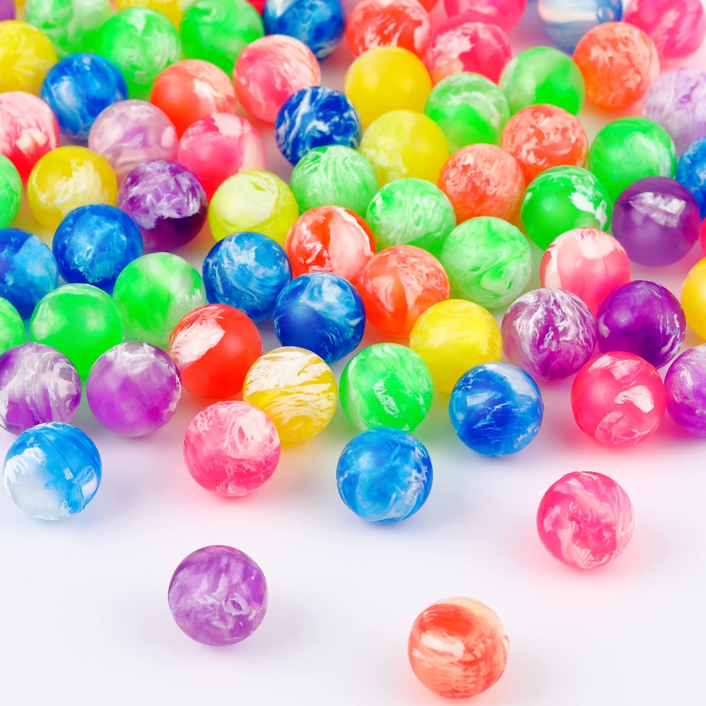 Sumind 500 Pcs Small Bouncy Balls in Bulk Rubber High Bouncing Balls Mini Bouncy for Birthday Party Favors Gift Game Prizes Vend