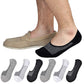 Jormatt 6 Pairs Mens Women Genuine No Show Socks Boys Sneaker Shoes Mesh Knit Low Cut Athletic Cotton Socks Non Slip,Men Shoes S