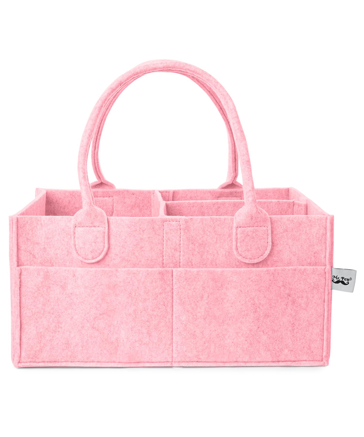 Mr. Pen- Baby Diaper Caddy Organizer, Pink, Baby Organizer, Car Diaper Caddy, Baby Caddy Organizer, Portable Diaper Caddy, Diape
