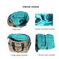 Esvan Diaper Tote Bag Backpack 2 In 1 For Women Multifunctional Large Capacity With Insulated Pockets Travel