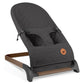 ANGELBLISS Baby Bouncer, Portable Bouncer Seat for Babies, Infants Bouncy Seat with Mesh Fabric, Natural Vibrations (Dark Grey)