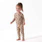 Gerber Unisex Baby Toddler Buttery Soft 2-Piece Snug Fit Pajamas With Viscose Made From Eucalyptus, Leopard, 5T