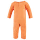 Hudson Baby Unisex Baby Cotton Coveralls, Pumpkin Truck, 3-6 Months