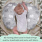 Tanofar Nursing Pillow Cover, Elephant Breastfeeding Pillow Slipcover For Baby Boys & Girls, Animal Nursing Pillow Case For Newb
