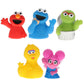 Sesame Street 5 Piece Finger Puppet Set - Party Favors, Educational, Bath Toys, Floating Pool Toys, Beach Toys, Finger Toys, Pla