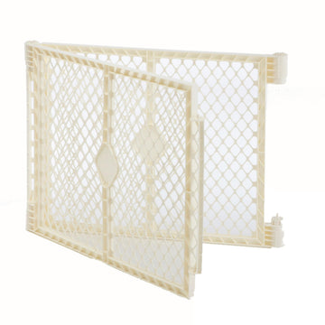 Toddleroo by North States - Superyard 2-Panel Extension: 65.5 Inch Play Yard Extension - Works with Superyard Playpens - Ivory
