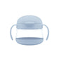 Ubbi Tweat No Spill Snack Container for Kids, BPA-Free, Toddler Travel Cup, Cloudy Blue