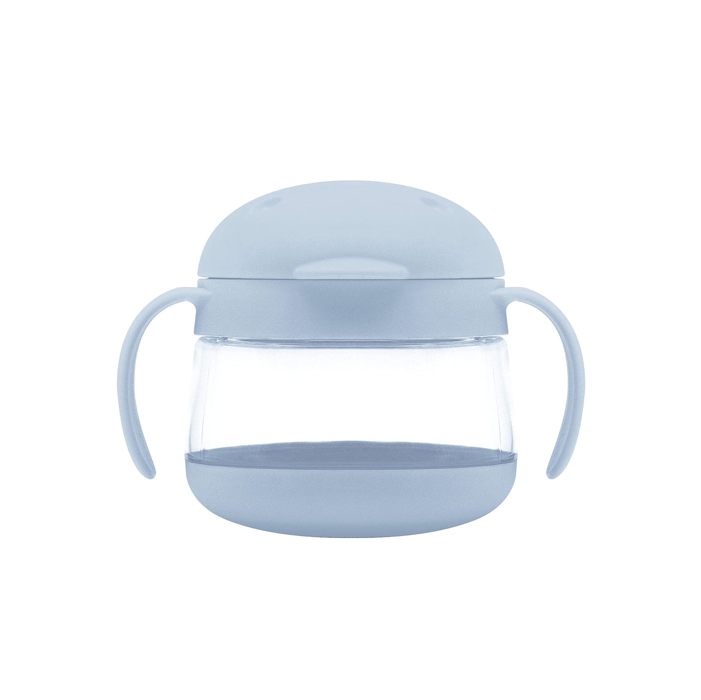 Ubbi Tweat No Spill Snack Container for Kids, BPA-Free, Toddler Travel Cup, Cloudy Blue
