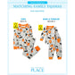 The Children'S Place,Unisex Baby,And Kids, Sibling Matching, Holiday Pajama Sets, Cotton,Ghosts/Pumpkins Halloween,7