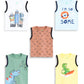 YUV Boys & Girls Cotton Regular Fit TShirt (Set of 5) (BoysRnInf5C0041218_Assorted_1218 Months)