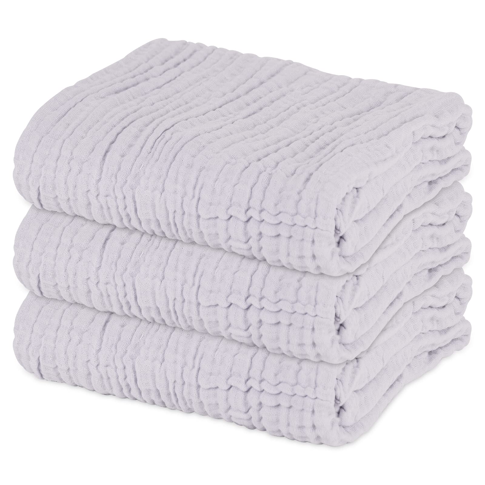 Asung Baby Towels Muslin Baby Bath Towel 3Pack Infant Towels For Newbo – Cutebab