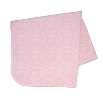Bapronbaby Dino Friends Blush Splash Mat - Waterproof Catch-All For Under High Chairs, Floors, Tables, Playtime Or Arts & Crafts