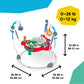 Baby Einstein Ocean Explorers Airplane Adventure 2-in-1 Interactive Activity Jumper with Lights Ages 6 months +, Max weight 25 l