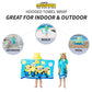 Despicable Me Minions Bath/Pool/Beach Soft Cotton Terry Hooded Towel Wrap, 24' X 50', By Franco Kids
