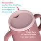 Tum Tum 3 Way Baby Trainer Cup, Designed With Feeding Specialist, 180Ml (Blue)