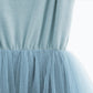 Lyxiof Toddler Tutu Dress Baby Girls Tulle Sleeveless Princess Party Sundress Blue 3 Years
