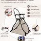 Cuddobaby Purrfect High Chair For Babies & Toddlers, Foldable Highchair With Weld-In-One Stable Base, 5-Point Harness, Large Adj