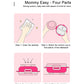 Gloglow Baby Place Mats, Baby Feeding Bowl Cup Anti Slip Placemat Kids Magic Suction Mat Double Sided Suckers Baby Feeding Bowl