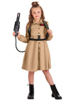 Fun Costumes Girls Ghostbusters Dress, Classic Ghostbusters Halloween Costume with Proton Pack Small