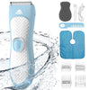 Baby Hair Clippers Quiet Hair Trimmer For Kids Toddler, Silent Hair Clippers For Children With Autism, Waterproof Rechargeable C
