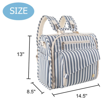 Allcamp Diaper Bag Backpack Multi-Function Waterproof Travel Backpack Nappy Bags For Baby Care, Large Capacity,Support Baby Stro