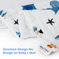 Maliton Muslin Baby Burp Cloths 6 Pack Large 20x10 100% Cotton Burp Rags Absorbent and Soft 6 Layers Muslin Cloth Baby Essen