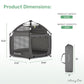 Dream On Me Pop Up Children Playpen In Charcoal, Easy Set Up For Babies And Toddlers, Breathable Mesh Sides, One Hand Easy Fold,
