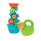 Nuby Flow N Grow Garden Bath Toy with Flower and Watering Can - Baby Bath Toy for Boys and Girls 18+ Months - Toddler Bath Suct
