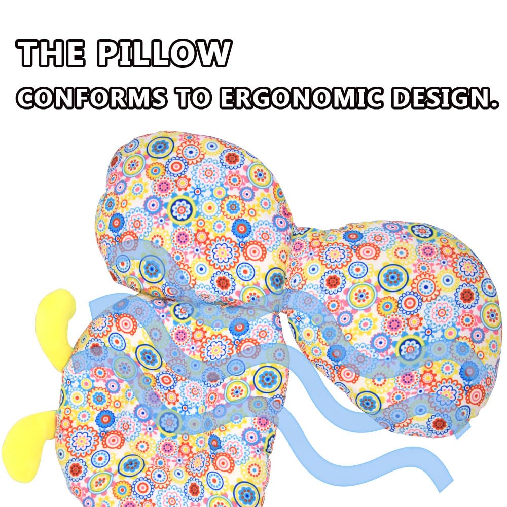 Jitejoe Baby Travel Pillow, Infant Head And Neck Support Pillow For Car Seat, For 0-4 Years Old Baby, Pushchair, Kid 'S Neck Pil