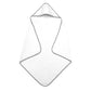 Tl Care Terry 2 Pack Hooded Towels Made With Organic Cotton, Grey Stars/Grey Zigzag, For Boys And Girls